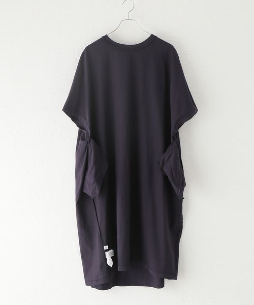 セール】オーガニックコットン ドロップワンピース（Tシャツ