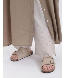 Samansa Mos2 | 裾レースカットペチパンツ(その他パンツ)