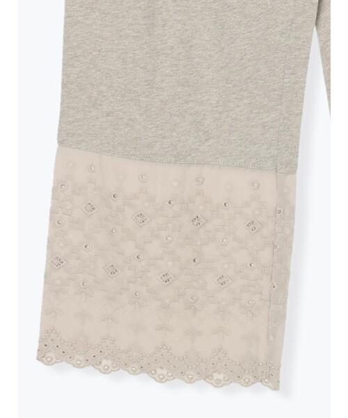 Samansa Mos2(サマンサ モスモス)の「裾レースカットペチパンツ(その他パンツ・レディース・ブラック/グレー/オフホワイト・F)」の18枚目の写真