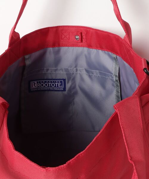 ROOTOTE（ルートート）の「【ROOTOTE】トートバッグ 　ミディアムポケッツD・E（トートバッグ・レディース・レッド/ブラウン/ベージュ/ブルー/ライトブルー/グレー/ブラック/カーキ/マスタード/スカイブルー/ラベンダー/オレンジ・FREE）」の17枚目の写真
