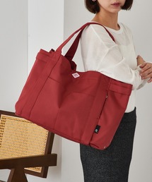 ROOTOTE（ルートート）の「【ROOTOTE】トートバッグ  ミディアムポケッツD・E  ポケット10個 軽量 大容量トートバッグ 通勤 通学 マザーズバッグ A4収納（トートバッグ）」