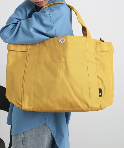 ROOTOTE（ルートート）の「【ROOTOTE】トートバッグ 　ミディアムポケッツD・E（トートバッグ・レディース・レッド/ブラウン/ベージュ/ブルー/ライトブルー/グレー/ブラック/カーキ/マスタード/スカイブルー/ラベンダー/オレンジ・FREE）」の10枚目の写真