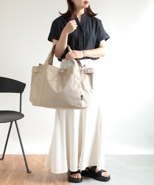 ROOTOTE（ルートート）の「【ROOTOTE】トートバッグ 　ミディアムポケッツD・E（トートバッグ・レディース・レッド/ブラウン/ベージュ/ブルー/ライトブルー/グレー/ブラック/カーキ/マスタード/スカイブルー/ラベンダー/オレンジ・FREE）」の21枚目の写真