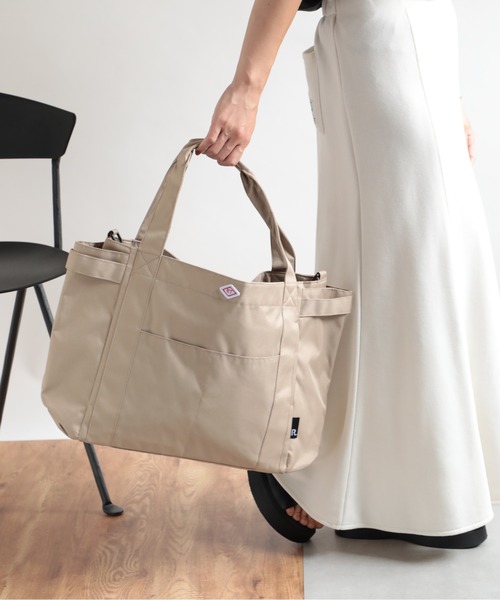 ROOTOTE（ルートート）の「【ROOTOTE】トートバッグ 　ミディアムポケッツD・E（トートバッグ・レディース・レッド/ブラウン/ベージュ/ブルー/ライトブルー/グレー/ブラック/カーキ/マスタード/スカイブルー/ラベンダー/オレンジ・FREE）」の19枚目の写真