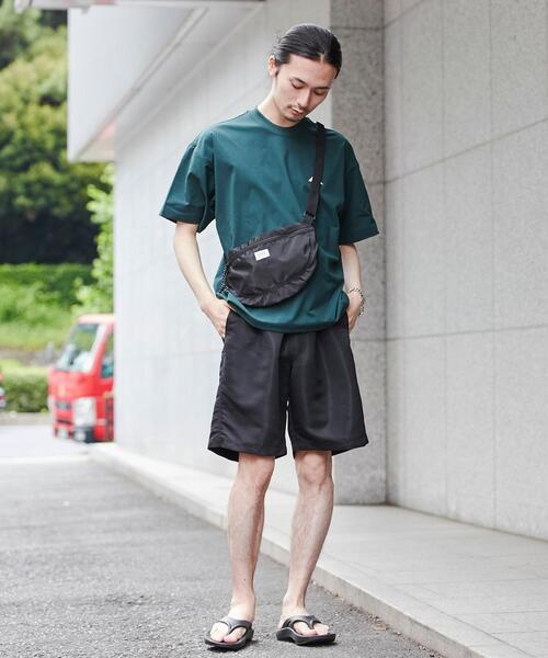 coen（コーエン）の「COEN　SHOULDER　BAG／ショルダーバッグ（ショルダーバッグ・メンズ・ブラック/ターコイズブルー・FREE）」の3枚目の写真