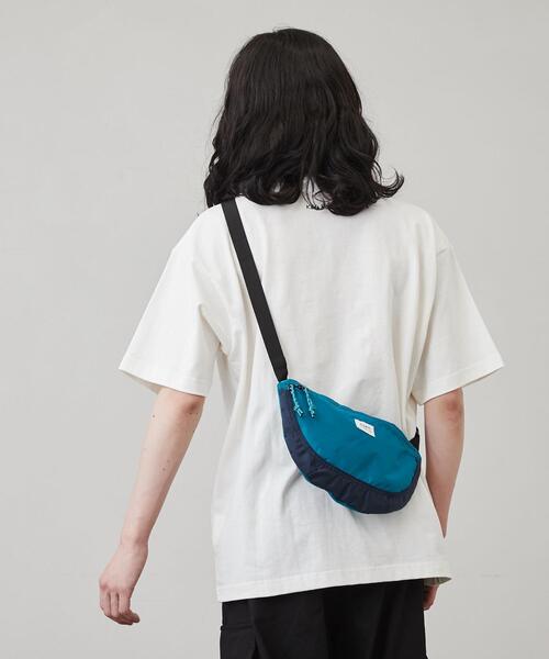 coen（コーエン）の「COEN　SHOULDER　BAG／ショルダーバッグ（ショルダーバッグ・メンズ・ブラック/ターコイズブルー・FREE）」の4枚目の写真