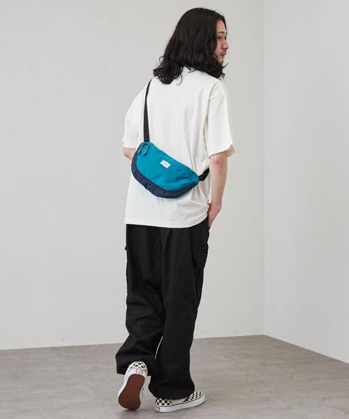 coen（コーエン）の「COEN　SHOULDER　BAG／ショルダーバッグ（ショルダーバッグ・メンズ・ブラック/ターコイズブルー・FREE）」の5枚目の写真