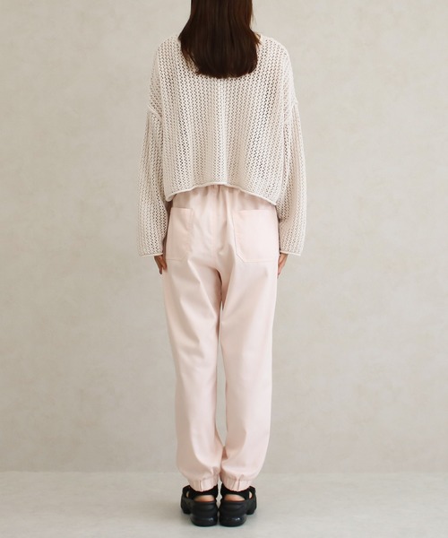 Social GIRL（ソーシャルガール）の「【Social GIRL】ジョガーパンツ テーパードパンツ イージーパンツ（その他パンツ・レディース・カーキ/ブラック/ライトブルー/オフホワイト/ブルー/ピンク/グリーン/ベージュ・M/S/LL/L）」の22枚目の写真