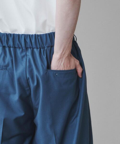 LUCY（ルーシー）の「LUCY/【セットアップ対応】TR ワイドストレートスラックス（スラックス・メンズ・ブラック/アイボリー/ブルー・MEDIUM/LARGE）」の10枚目の写真