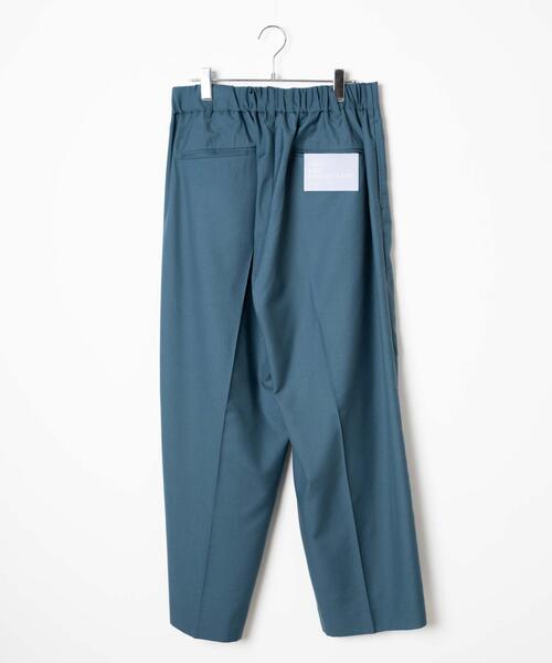 LUCY（ルーシー）の「LUCY/【セットアップ対応】TR ワイドストレートスラックス（スラックス・メンズ・ブラック/アイボリー/ブルー・MEDIUM/LARGE）」の20枚目の写真