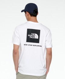 【Bl】THE NORTH FACE ノースフェイス COTTON NSE BOX LOGO S/S R/TEE