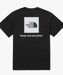 【Bl】THE NORTH FACE ノースフェイス COTTON NSE BOX LOGO S/S R/TEE