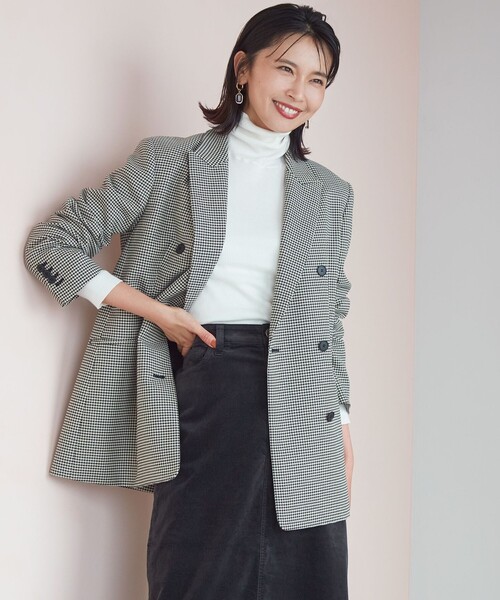 23区（ニジュウサンク）の「【杏さん着用】ガンクラブチェック