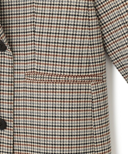 23区　ガンクラブチェック　ストレッチジャケット 23区 ガンクラブチェックストレッチ ジャケット （ブラック系3