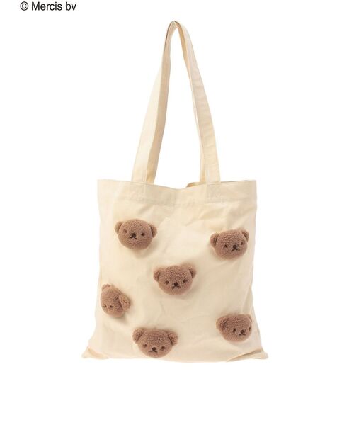 merry jenny(メリージェニー)の「もこもこボリストート(トートバッグ・レディース・ブラック/アイボリー・FREE)」の22枚目の写真