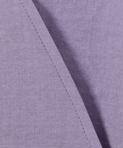 LOWRYS FARM（ローリーズファーム）の「クルミボタンカシュクールロングスリーブ  968600（シャツ/ブラウス・レディース・ホワイト/ブラック/パープル・FREE）」の5枚目の写真