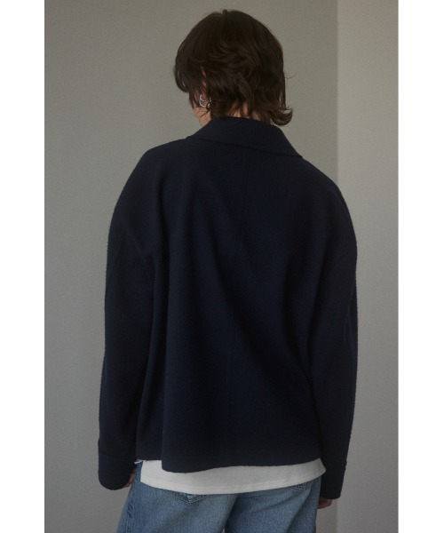 BLACK BY MOUSSY（ブラックバイマウジー）の「wool zip jacket（ウール 