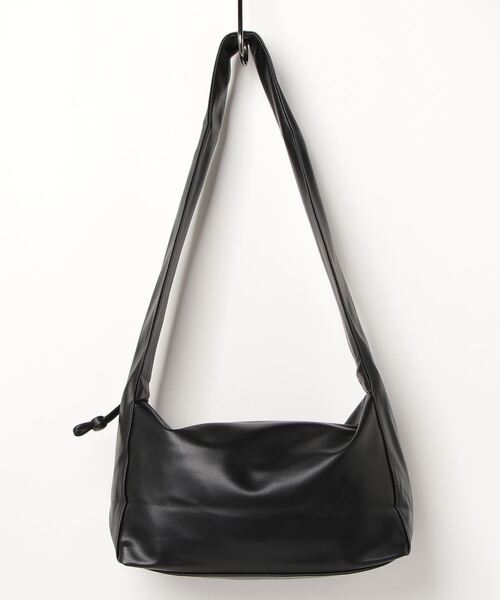 Shelly island（シェリーアイランド）の「ギャザーアレンジショルダーバッグ（ショルダーバッグ・レディース・ホワイト/ブラック/シルバー/ブラウン・FREE）」の6枚目の写真