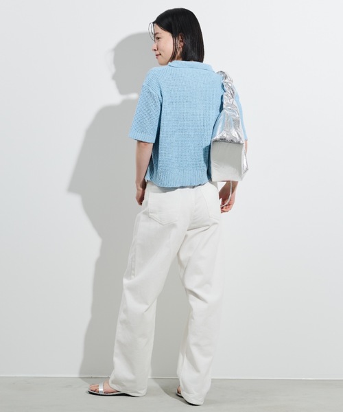 Shelly island（シェリーアイランド）の「ギャザーアレンジショルダーバッグ（ショルダーバッグ・レディース・ホワイト/ブラック/シルバー/ブラウン・FREE）」の16枚目の写真