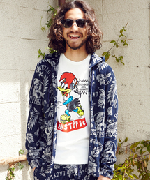 HYSTERIC GLAMOUR | LADYLAND UNIV総柄ジャカ-ド PK(パーカー)