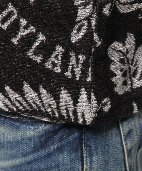 HYSTERIC GLAMOUR（ヒステリックグラマー）の「LADYLAND UNIV総柄ジャカ-ド PK（パーカー・メンズ・ピンク系その他/ネイビー/ブラック系その他・MEDIUM/LARGE/SMALL）」の14枚目の写真