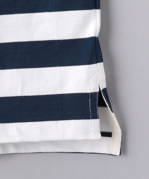 HAVERSACK(ハバーザック)の「<HAVERSACK> BORDER CREW TEE/ボーダー クルーネック Tシャツ(Tシャツ/カットソー・メンズ・ネイビー・L)」の5枚目の写真