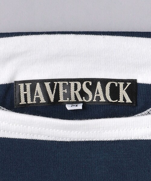 HAVERSACK(ハバーザック)の「<HAVERSACK> BORDER CREW TEE/ボーダー クルーネック Tシャツ(Tシャツ/カットソー・メンズ・ネイビー・L)」の7枚目の写真