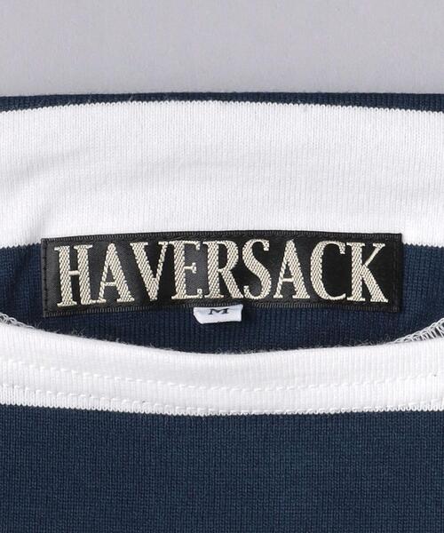 HAVERSACK(ハバーザック)の「<HAVERSACK> BORDER CREW TEE/ボーダー クルーネック Tシャツ(Tシャツ/カットソー・メンズ・ネイビー・L)」の10枚目の写真