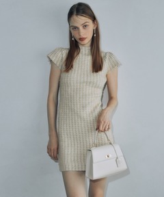 値下げ❁⃘*.゜Roine by LIPSERVICE ロングジレ タグ付き クロシェニットロングワンピース（ワンピース）｜LIPSERVICE