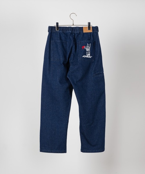 KYRN bear denim pants / カオヨリナカミベアーデニムパンツ