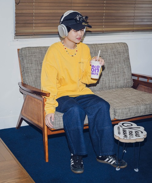 kaoyorinakami(カオヨリナカミ)の「KYRN bear denim pants / カオヨリナカミベアーデニムパンツ(デニムパンツ・メンズ・ブラック/インディゴブルー/ホワイト・MEDIUM/SMALL/LARGE/X-LARGE/X-SMALL)」の19枚目の写真