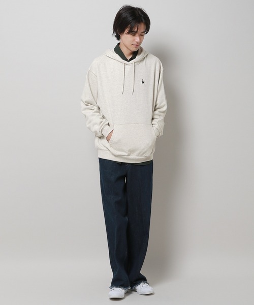 パーカー 「UNISEX」ALAND／ワッペンフーディー（ウラケ）  2973773 レディース メンズ ALAND パーカー 「UNISEX」ALAND／ワッペンフーディー（ウラケ