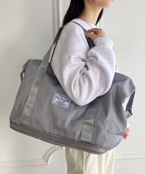 セール】【大容量】2段階拡張トラベルバッグ（ボストンバッグ）｜wears