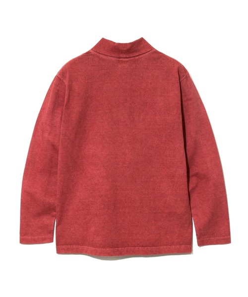 Good On（グッドオン）の「Good On/グッドオン　LS TURTLE NECK TEE（Tシャツ/カットソー・メンズ・レッド/ホワイト/ブラック・MEDIUM/LARGE/X-LARGE/SMALL）」の10枚目の写真