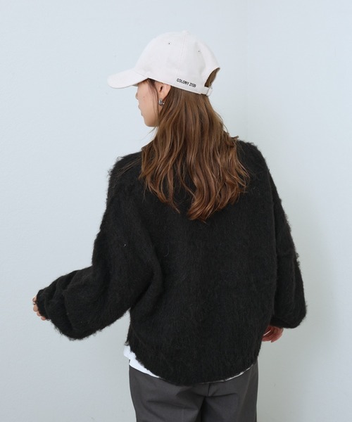 COLONY 2139(コロニートゥーワンスリーナイン)の「コーデュロイロゴ刺繍キャップ(キャップ・レディース・アイボリー/ブラウン/ブラック・FREE)」の9枚目の写真