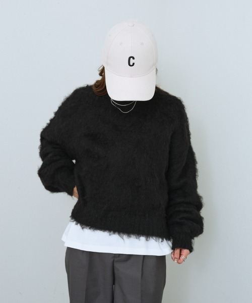 COLONY 2139(コロニートゥーワンスリーナイン)の「コーデュロイロゴ刺繍キャップ(キャップ・レディース・アイボリー/ブラウン/ブラック・FREE)」の7枚目の写真