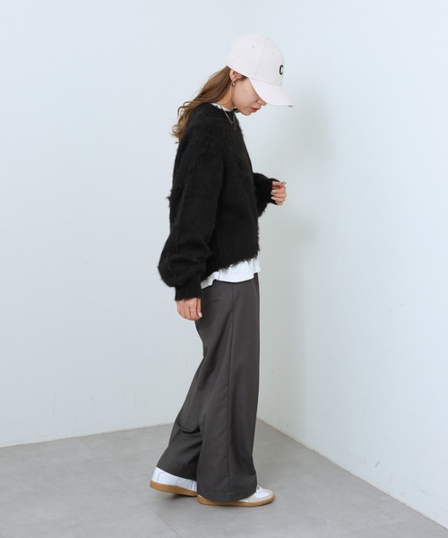 COLONY 2139(コロニートゥーワンスリーナイン)の「コーデュロイロゴ刺繍キャップ(キャップ・レディース・アイボリー/ブラウン/ブラック・FREE)」の13枚目の写真