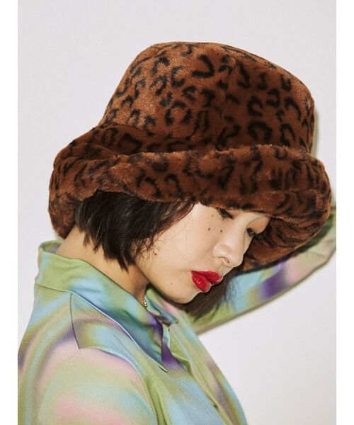 jouetie（ジュエティ）の「ファーバケットハット（ハット・レディース・ブラック/ブラウン・FREE）」の10枚目の写真