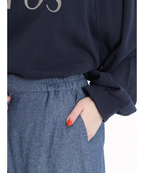 Samansa Mos2（サマンサ モスモス）の「【エイジレスデニム】ロールアップマルチスタイルデニム（デニムパンツ・レディース・ネイビー・F）」の9枚目の写真