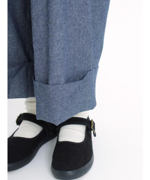 Samansa Mos2（サマンサ モスモス）の「【エイジレスデニム】ロールアップマルチスタイルデニム（デニムパンツ・レディース・ネイビー・F）」の10枚目の写真