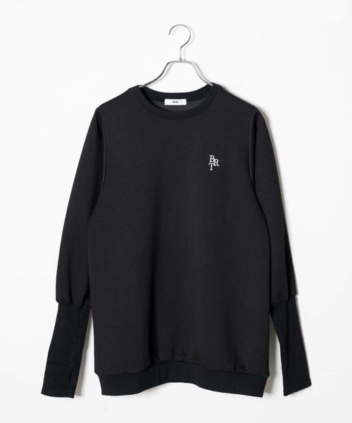 WEGO（ウィゴー）の「WEGO/アームデザインスウェットチュニック（スウェット・レディース・ブラック/杢グレー・FREE）」の17枚目の写真