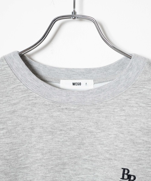 WEGO（ウィゴー）の「WEGO/アームデザインスウェットチュニック（スウェット・レディース・ブラック/杢グレー・FREE）」の19枚目の写真