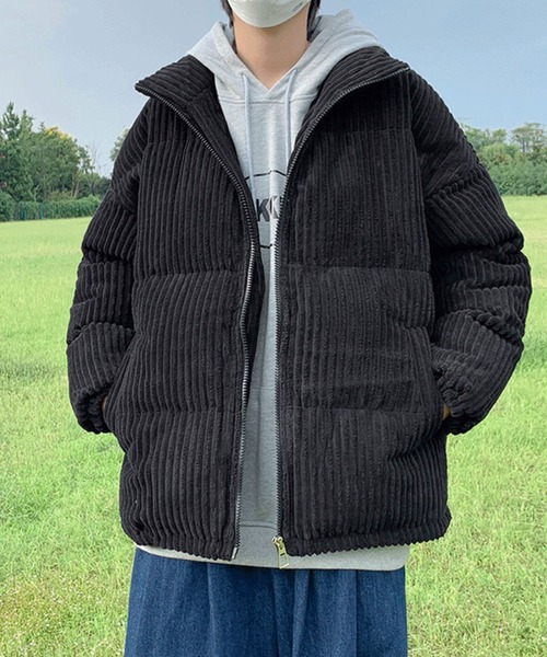 Theater code（シアターコード）の「△corduroy puff jacket
