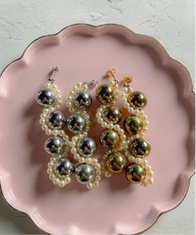 yufect（ユフェクト）の「【Yu】【it】【yufect】Wavy Perl Pierce（ピアス（両耳用））」