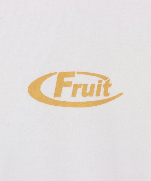 FRUIT OF THE LOOM(フルーツオブザルーム)の「プリントトレーナー21 / 長袖 / スウェット / 前面 / ロゴ / プリント / カジュアル / ユニセックス(スウェット・メンズ・イエロー/ブルー/レッド/ブラック・M/L/XL)」の10枚目の写真