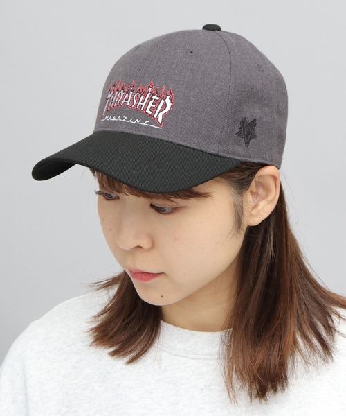 セール】FLAME LOGO ツイルキャップ（キャップ）｜THRASHER