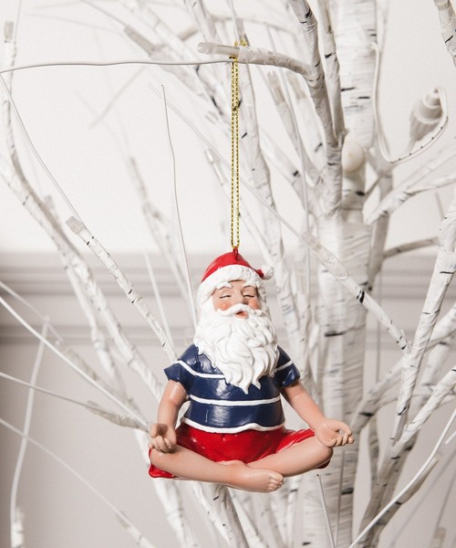 YOGAサンタオーナメント ☆2025X'mas☆（インテリア雑貨）｜BAYFLOW