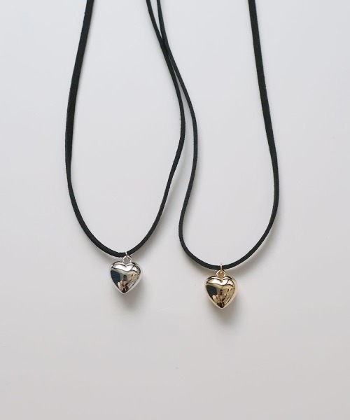CEMONEMO（セモネモ）の「2way ハート リボンチョーカー（チョーカー・レディース・シルバー/ゴールド・FREE）」の5枚目の写真