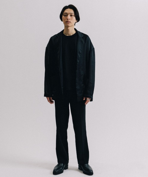 Lui's（ルイス）の「サテンオーガンジーシアージャケット（テーラード