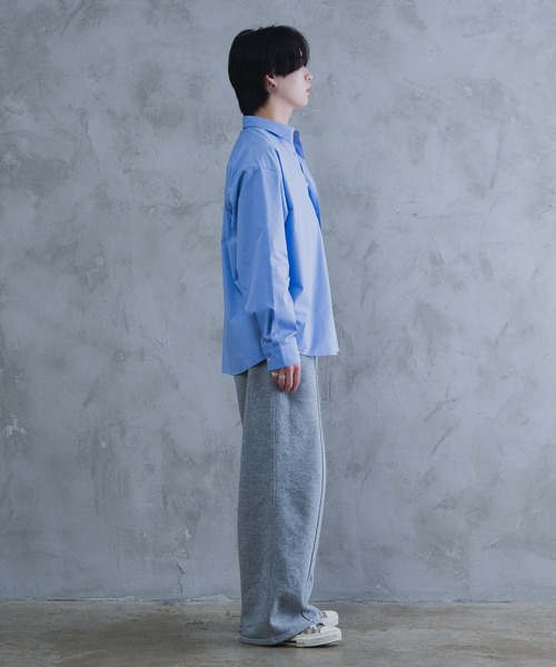 【セール】oversized regular shirt / オーバーサイズ レギュラーシャツ（シャツ/ブラウス）｜AROUND FLAVA（アラウンドフラバ）